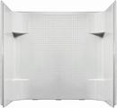 Sterling White 60 x 31-1/4 x 73-1/4 in. Tub & Shower Wall 