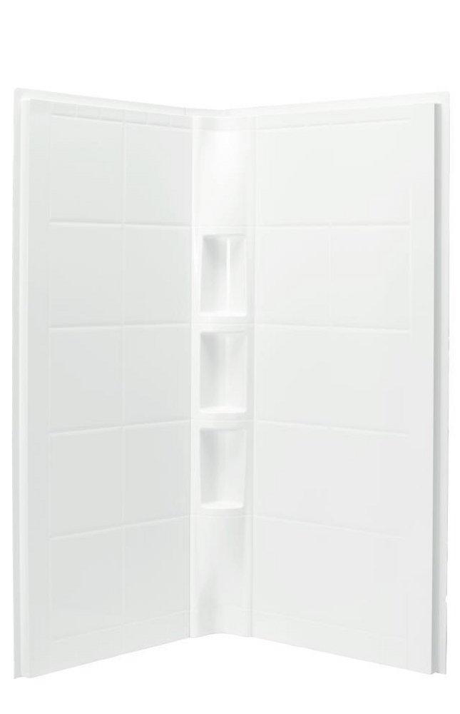 Sterling White Shower Wall Set 