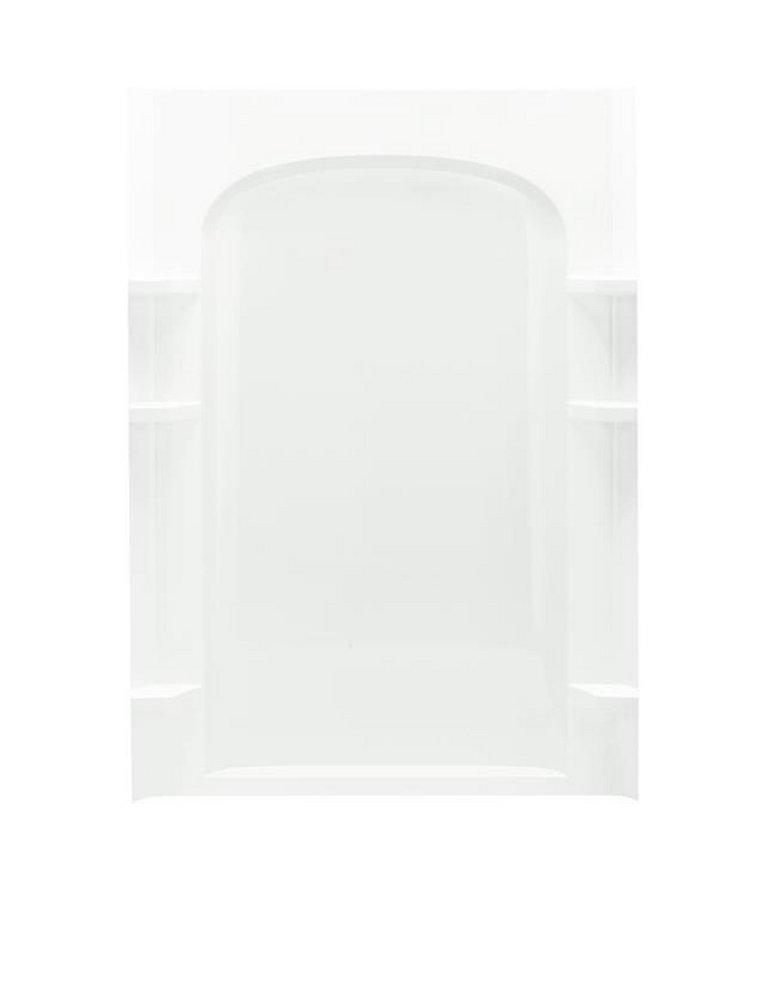 Sterling White 48 x 56-5/8 in. Shower Wall in White 