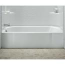 Sterling White 60 x 30 in. Soaker Alcove Bathtub with Left Drain 