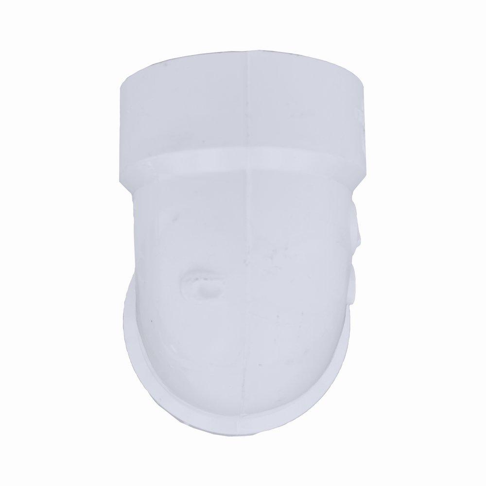 White PVC DWV 90&deg; Vent Elbow 