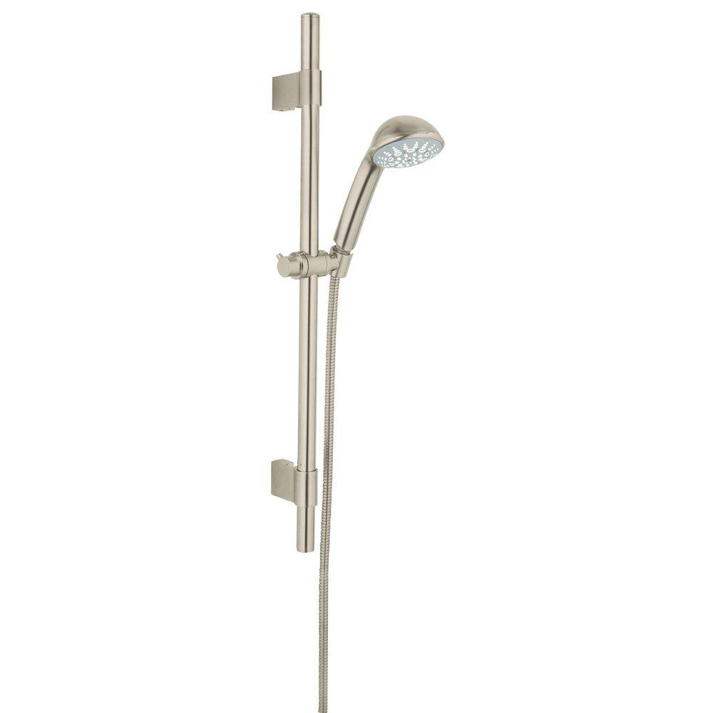 GROHE Brushed Nickel Infinity Finish&trade; Multi Function Hand Shower 