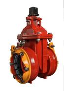 20 in. Flanged Ductile Iron Open Left Resilient Wedge Gate Valve with Operating Nut