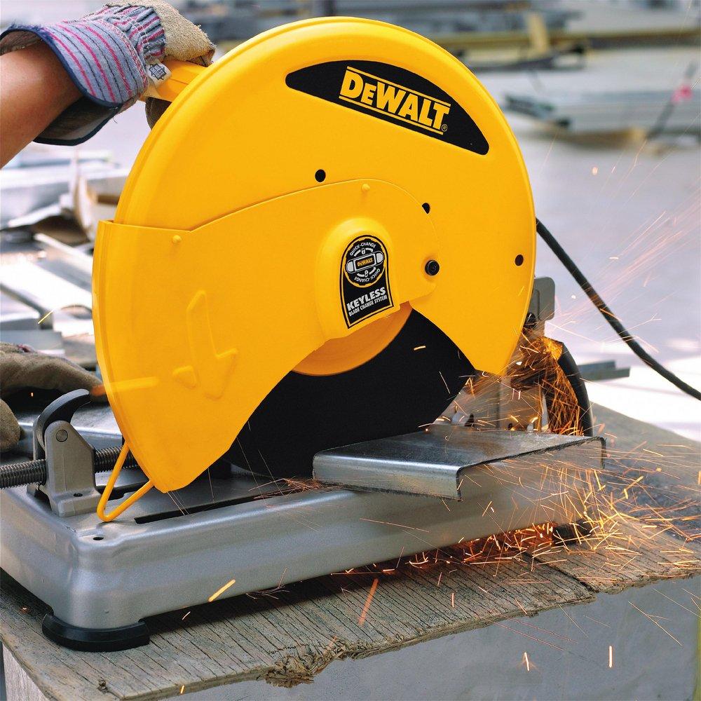 DEWALT Yellow 14 in. Chop Saw 