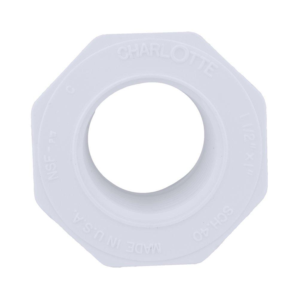 White Spigot x FIPT 40 Plastic Eccentric Bushing 