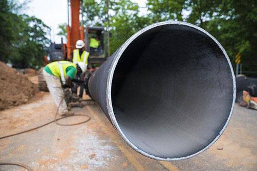 U.S. Pipe & Foundry 20 ft. Tyton Joint 350# CL53 Ductile Iron Pipe 