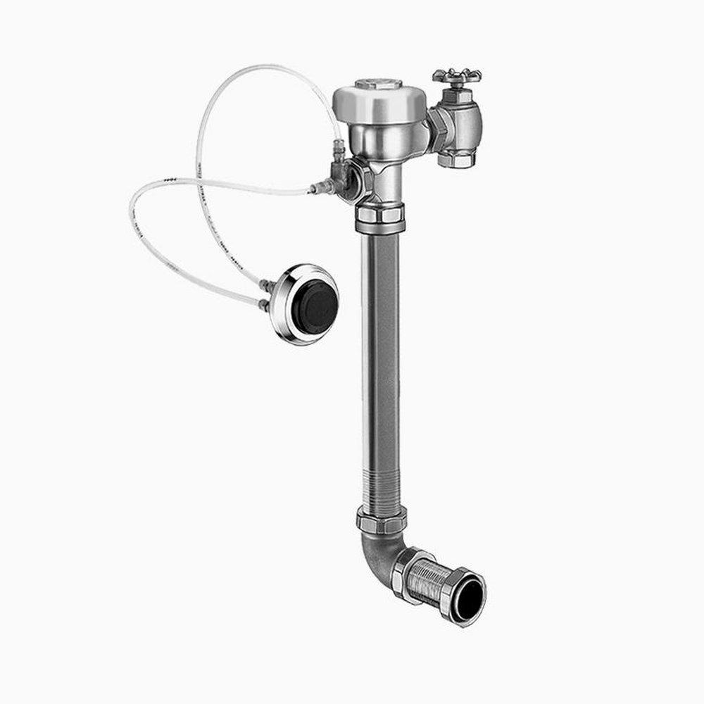 Sloan Valve Polished Chrome Concealed Manual Hydraulic Flushometer for 2102469 Wall Hung Concealed Back Spud Bowl 