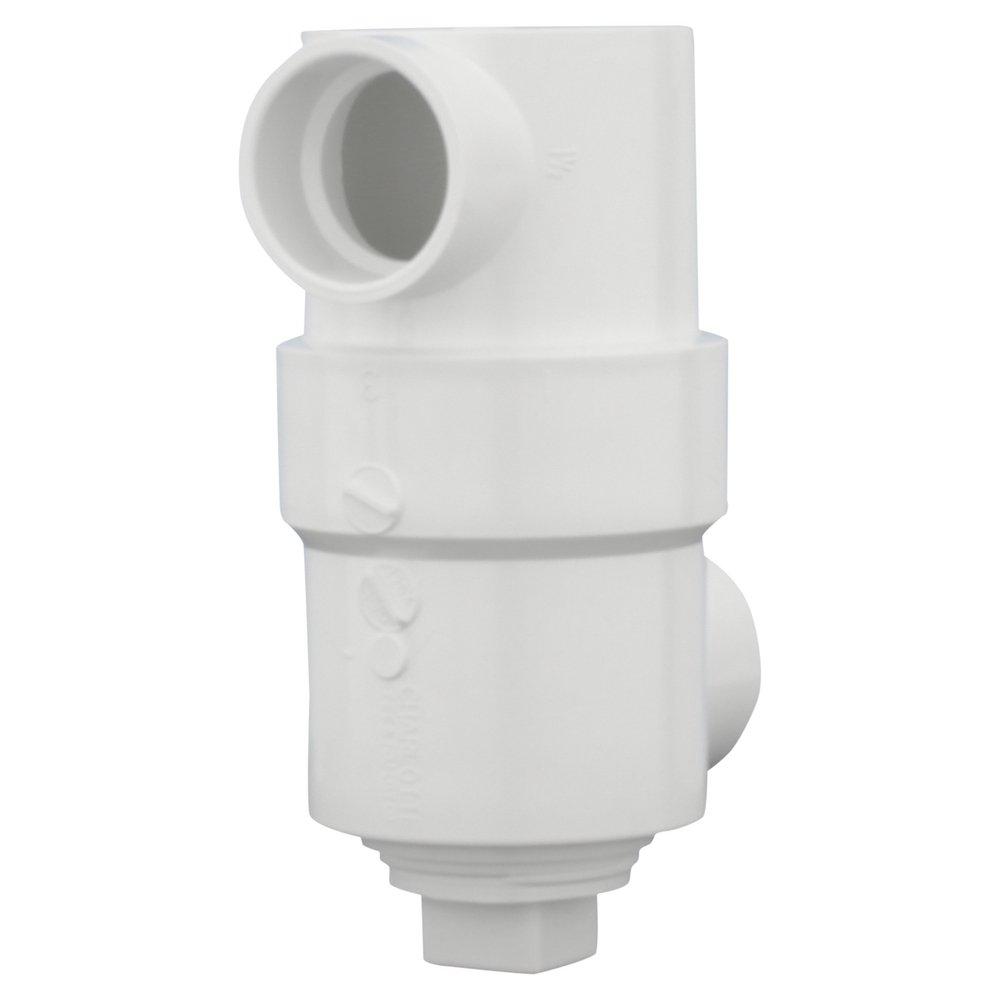 White PVC DWV Drum Trap 