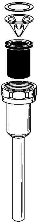 Sloan Valve Chrome Plated Vacuum Breaker in Chrome Plated 