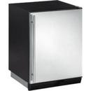 23-15/16 in. 4.2 cu. ft. Compact, Counter Depth, Full Refrigerator in Stainless Steel