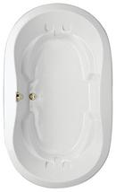 66 x 44 in. Whirlpool Drop-In Bathtub with Center Drain in White