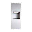 29-1/2 in. Recessed Paper Towel Dispenser/Waste Receptacle in Satin Stainless Steel