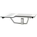Bobrick Antique White 33 in. Reversible Shower Seat 