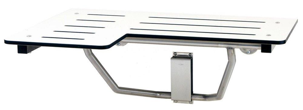 Bobrick Antique White Shower Seat 