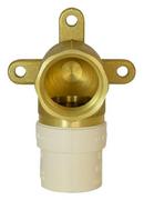 Legend Valve & Fitting CPVC x FIP 3-Hole Drop Ear Straight Brass and CPVC 90 Degree Elbow 