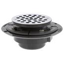 2 x 3 in. Push On PVC Stainless Steel Shower Drain
