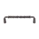 8-3/4 in. Twisted Bar Pull in Pewter