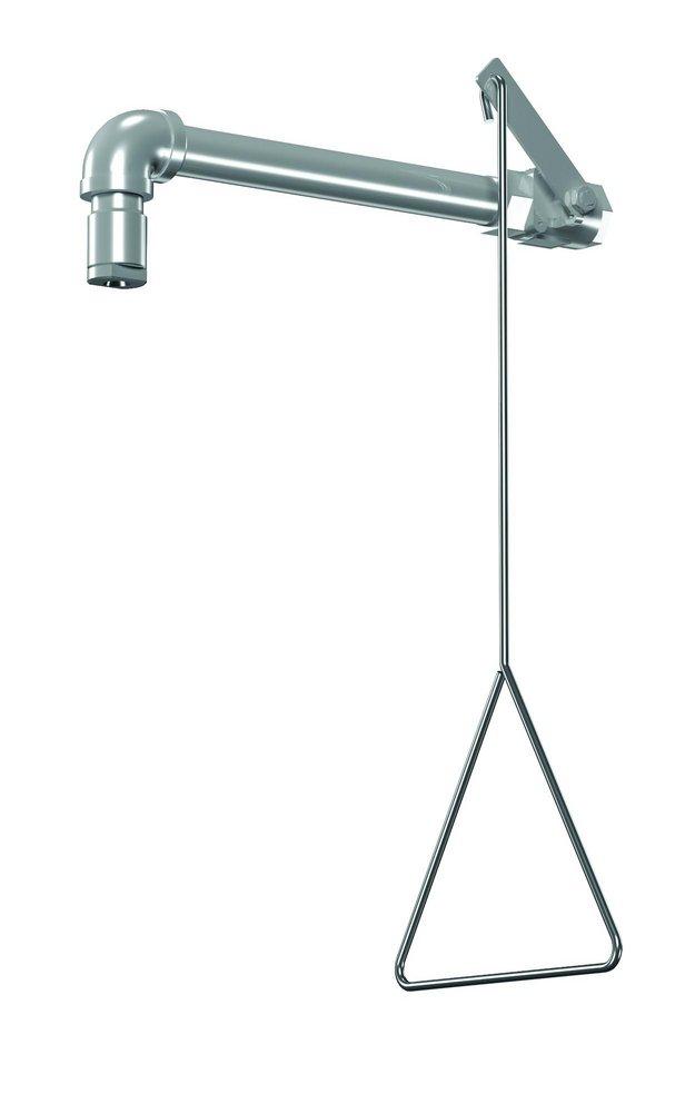 Bradley Corporation Stainless Steel Stainless Steel Drench Shower with Horizontal Supply 