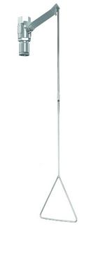 Bradley Corporation Stainless Steel ABS Drench Shower with Vertical Supply 