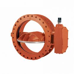 12 in. Cast Iron Buna-N Wheel Handle Butterfly Valve