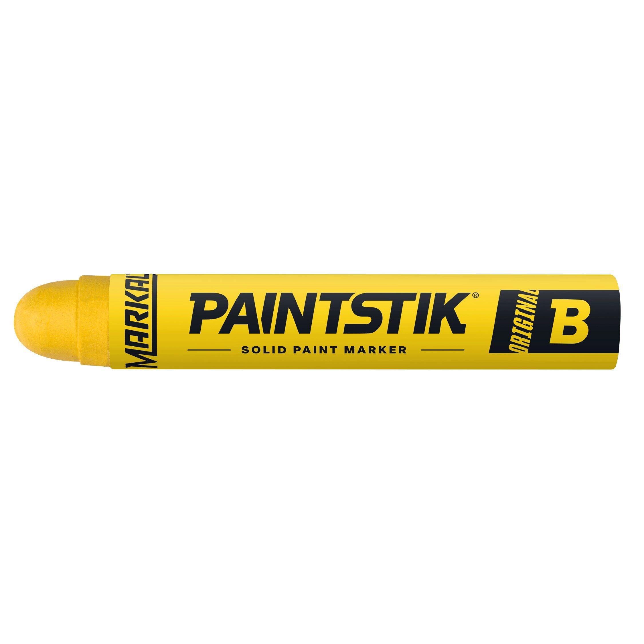 Markal&reg; Yellow Paint Stick Marker 