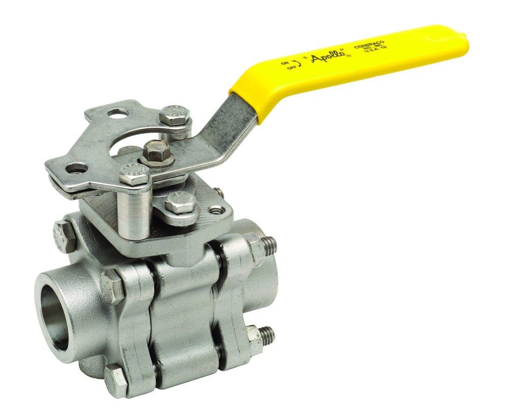 1-1/4 in. CF8M Stainless Steel Full Port Socket Weld 1500# Ball Valve 