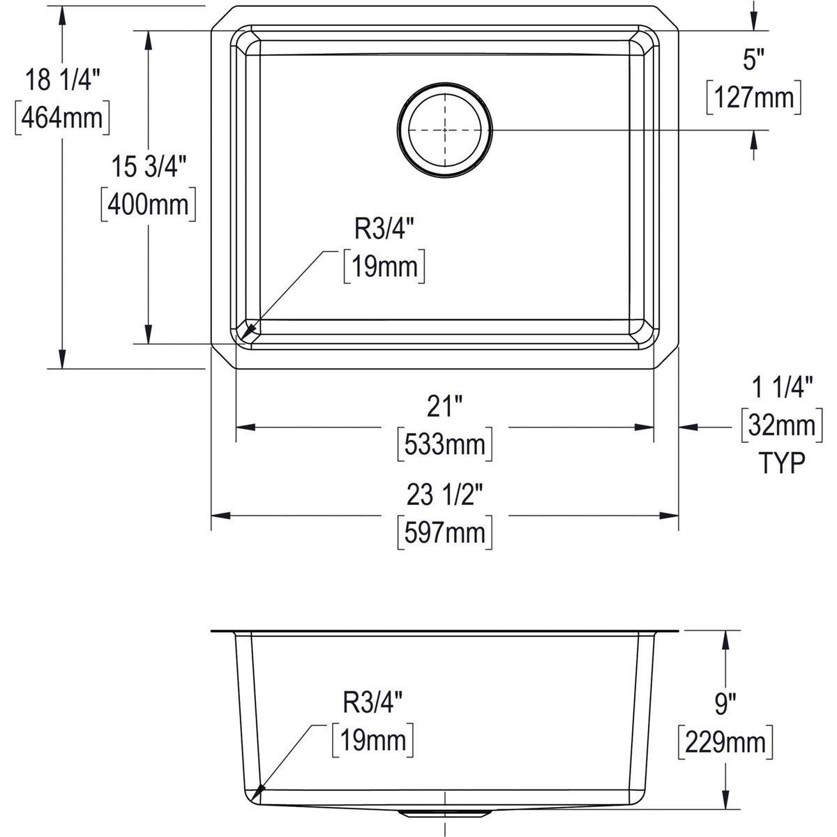 Elkay Light Grey Granite 8 GPH Wall-Mount Single ADA Cooler 