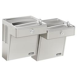 8 gph. Vandal Resistant Wall- Mount Bi- Level ADA Cooler with Tamper- Resistant Pushbutton and One- Piece Bubbler