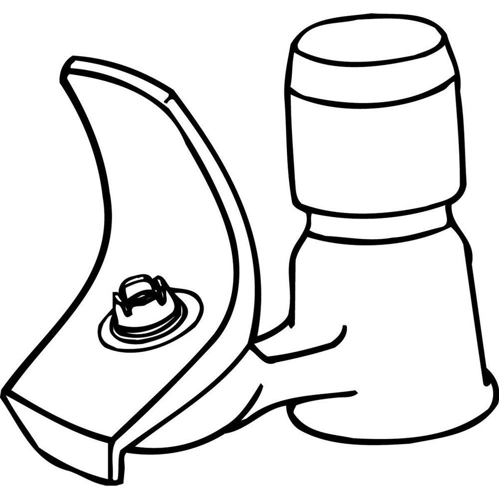 Elkay Stainless Steel Push Button Handle Bubbler 