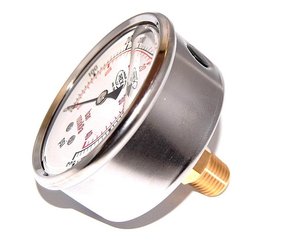 Wheeler-Rex 2-1/2 in. Pressure Gauge 