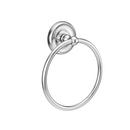 Round Closed Towel Ring in Polished Chrome