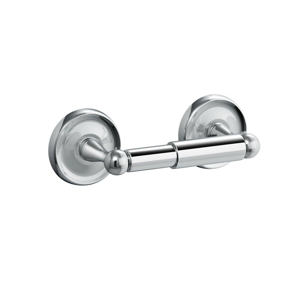 PROFLO&reg; Polished Chrome Wall Mount Toilet Tissue Holder 
