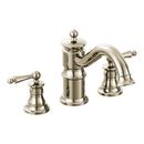 Two Handle Roman Tub Faucet in Nickel Trim Only