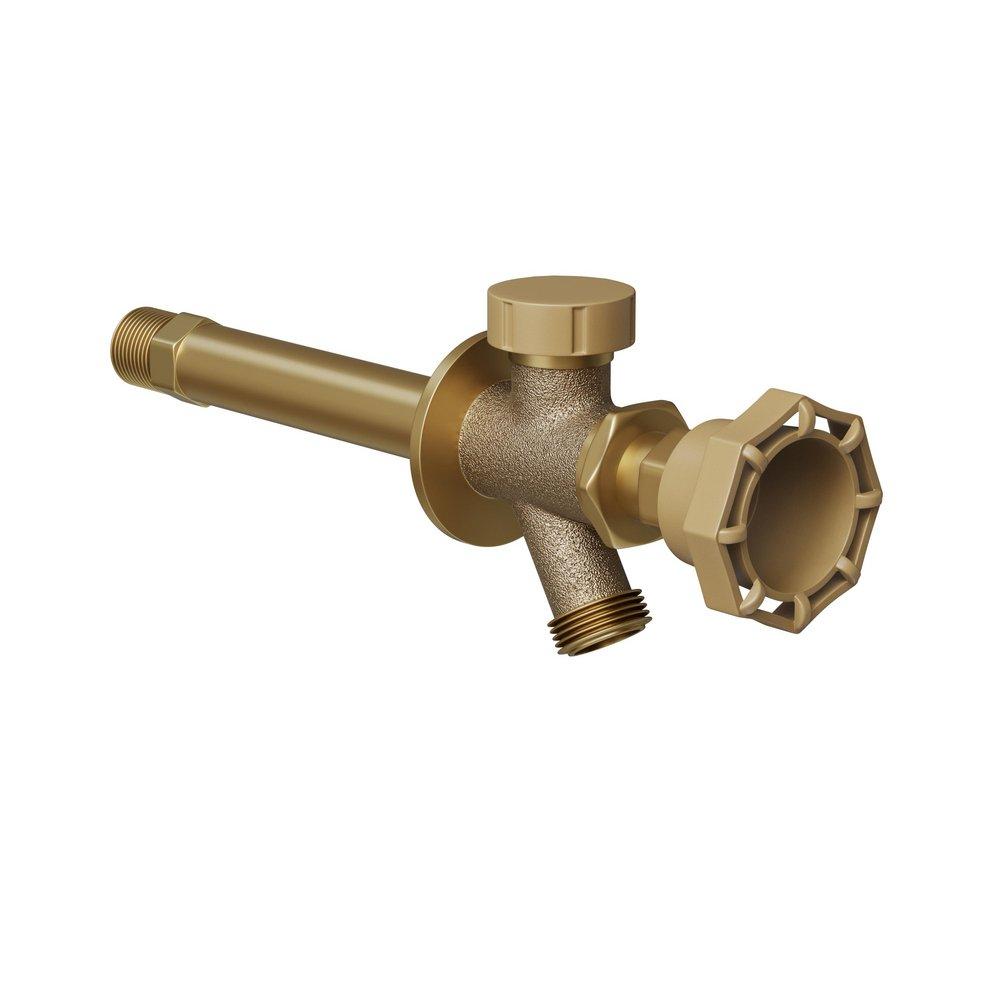 PROFLO&reg; Brass Anti-siphon and Frost-proof Brass MPT x Sweat Sillcock 
