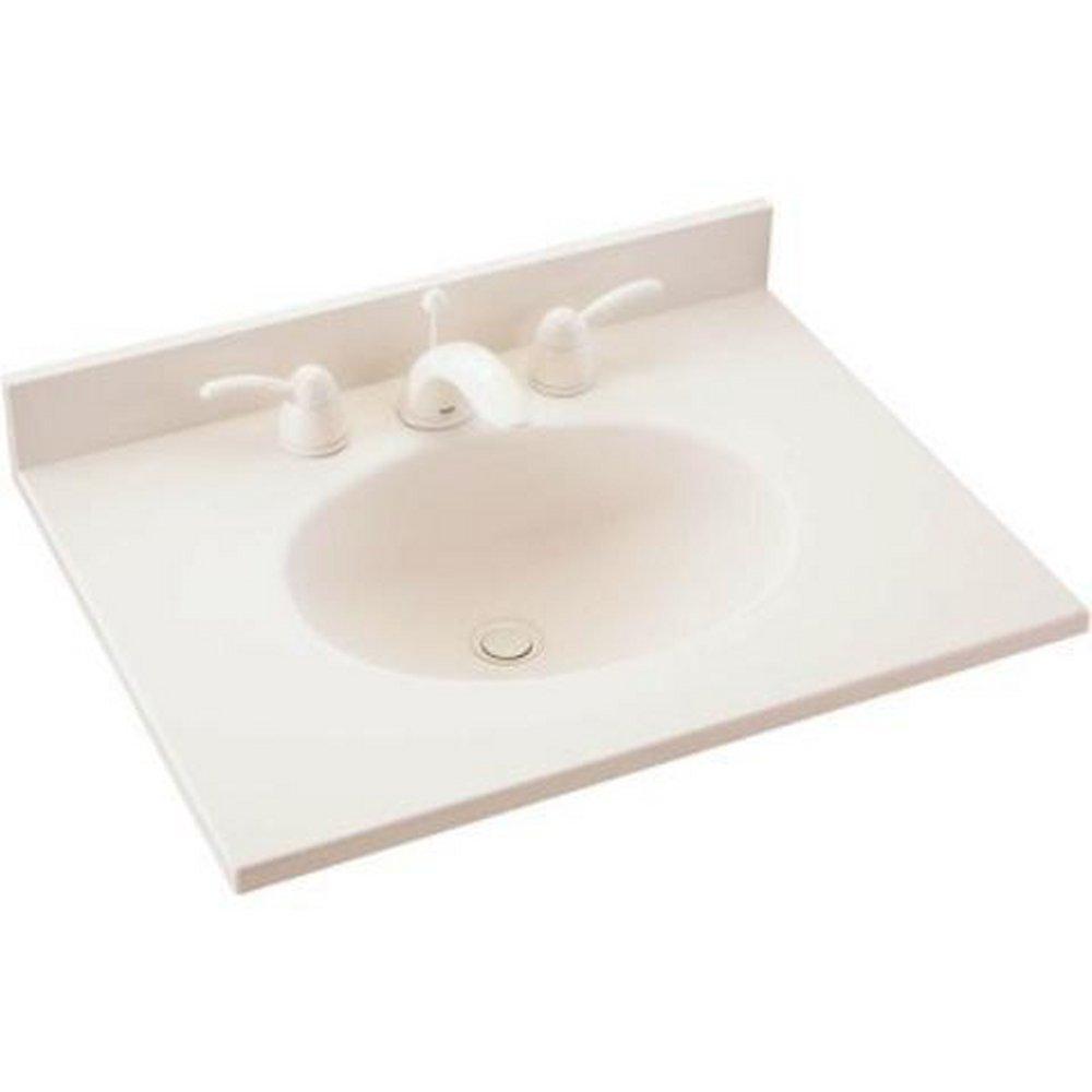 Swan Corporation Bermuda Sand 19 x 25 in. Single Bowl Vanity Top 