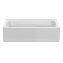 PROFLO&reg; White 72 x 36 in. Soaker Alcove Bathtub Left Drain 