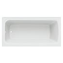 PROFLO&reg; White 72 x 36 in. Soaker Alcove Bathtub Left Drain 