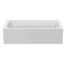 PROFLO&reg; White 72 x 36 in. Soaker Alcove Bathtub Right Drain 
