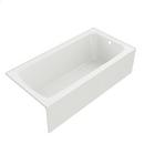 PROFLO&reg; White 72 x 36 in. Soaker Alcove Bathtub Right Drain 