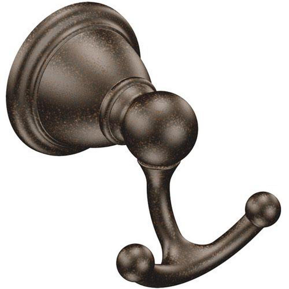 Moen Oil Rubbed Bronze 2 Robe Hook 