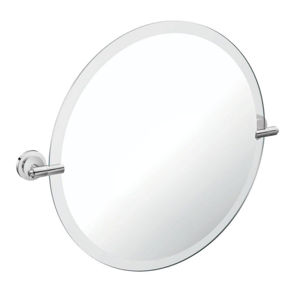 Moen Polished Chrome Mirror with Decorative Hardware 