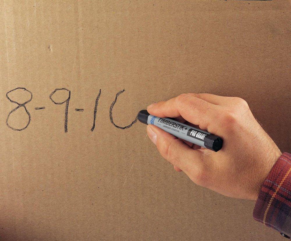 Markal&reg; Blue 4-5/8 x 1/2 in. Clay Crayon 