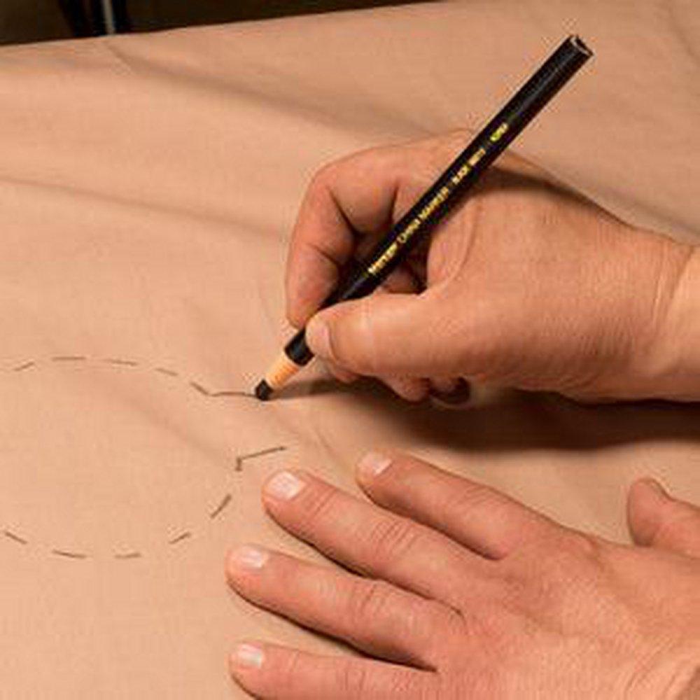 Markal&reg; Black 6 in. Paraffin Wax Marker 