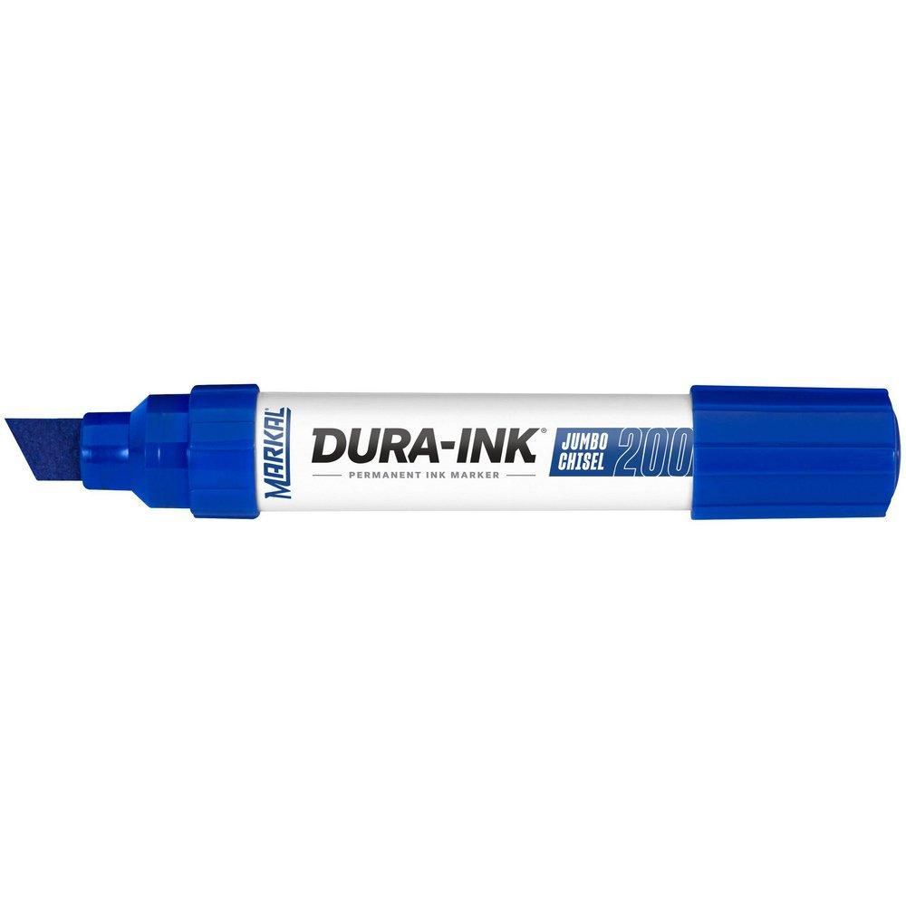 Markal&reg; Blue Broad Chisel Marker 