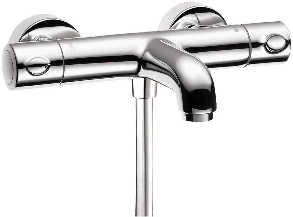 Hansgrohe Polished Chrome Exposed Tub and Shower Thermostatic Diverter Valve 