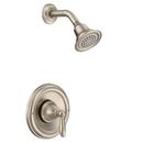 One Handle Single Function Shower Faucet in Brushed Nickel (Trim Only)