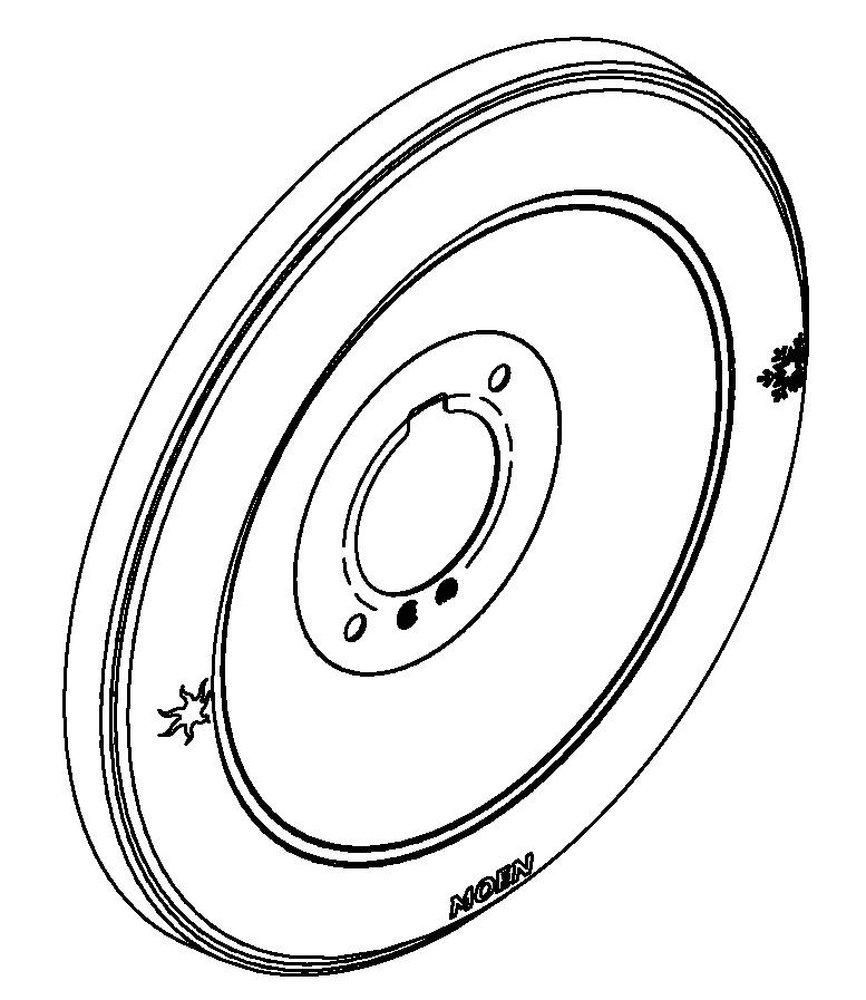 Moen Brushed Nickel Shower Escutcheon 