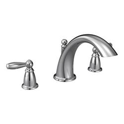 Two Handle Roman Tub Faucet in Polished Chrome (Trim Only)