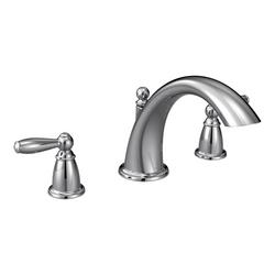 Two Handle Roman Tub Faucet in Polished Chrome (Trim Only)