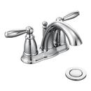Moen Chrome Two Handle Centerset Bathroom Sink Faucet 